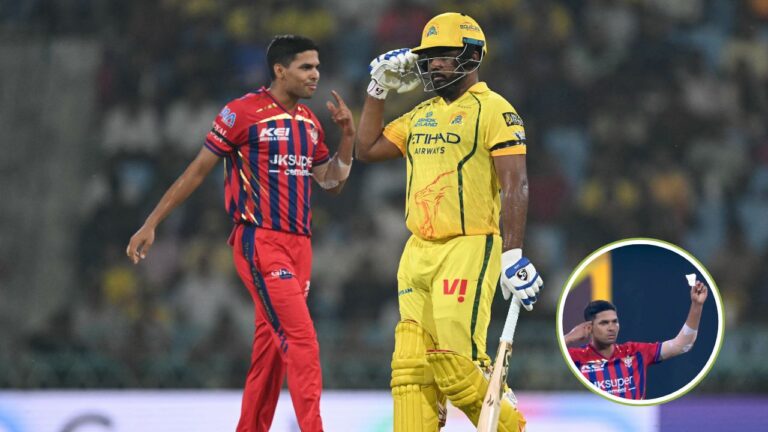 Akash Singh Explains Viral Note Celebration After LSG vs CSK Heroics
