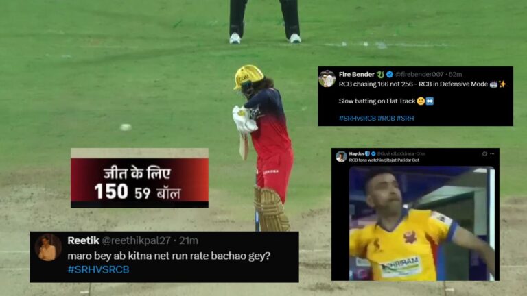 RCB’s Cautious Chase Sparks Fan Fury in SRH Clash | IPL 2026 Drama