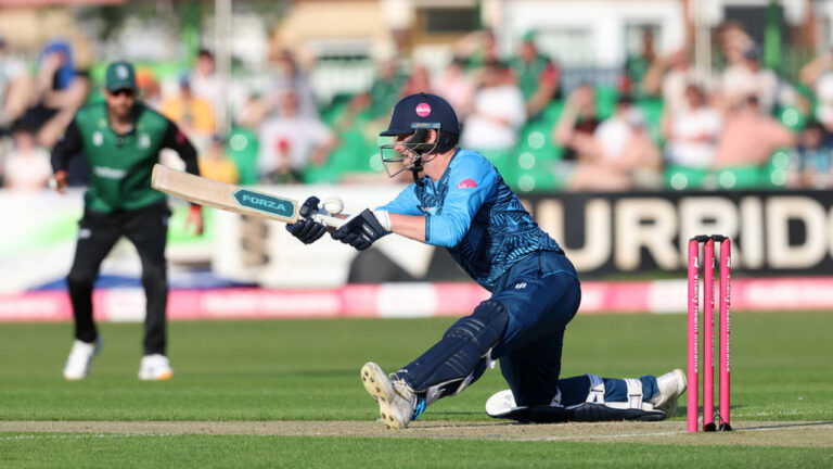Andersson hits fifty, takes six wickets as Derbyshire romp home – Martin Andersson’s Record All-Round Performance Powers Derbyshire to Vitality Blast Win