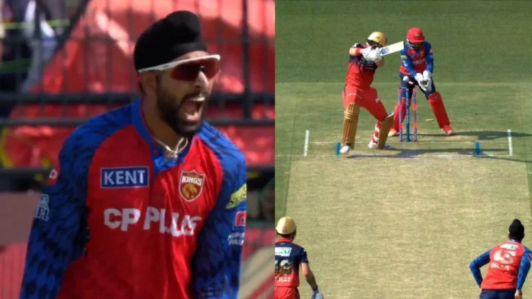 Harpreet Brar Clean Bowls Jacob Bethell: PBKS vs RCB IPL 2026 Highlights