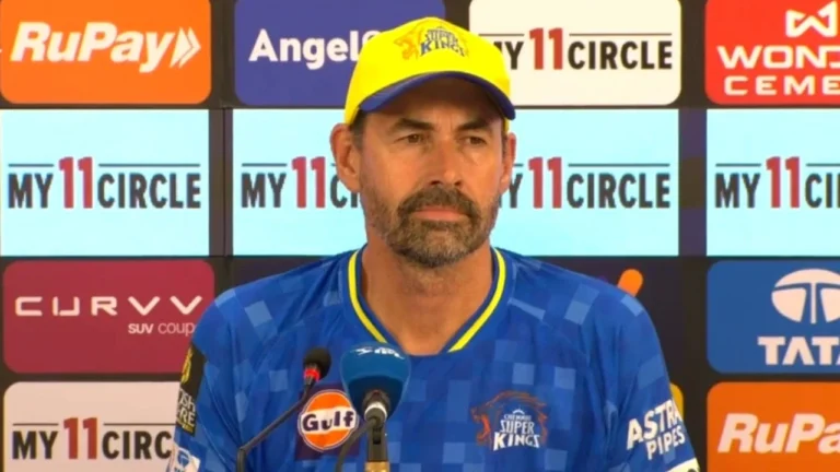 Stephen Fleming Addresses Future as CSK Head Coach Amid IPL 2026 Struggles