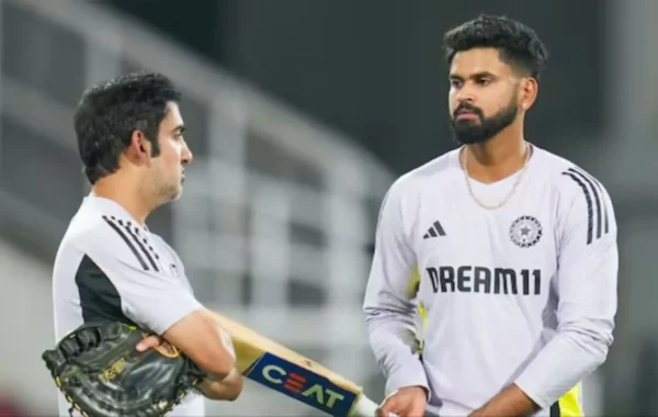gautam gambhir and shreyas iyer