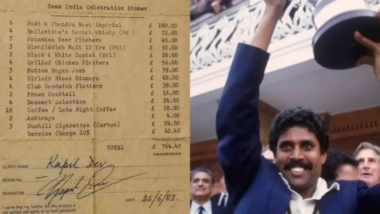 1983 World Cup Hero Kirti Azad Exposes Fake Kapil Dev Bill
