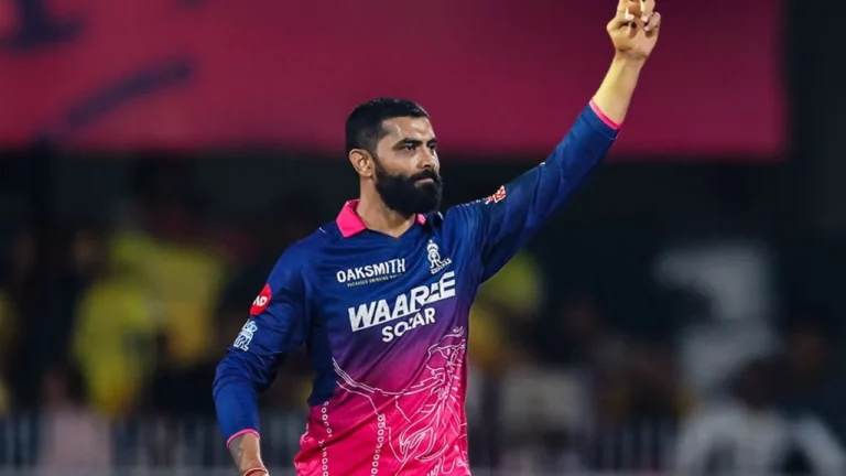 Why is Ravindra Jadeja Not Playing Today? RR vs DC Update