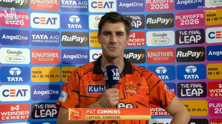 “Played pretty well”: Pat Cummins left impressed by Vaibhav Sooryavanshi’s explo – IPL 2026: Pat Cummins Lauds Vaibhav Sooryavanshi After RR’s Eliminator Victory