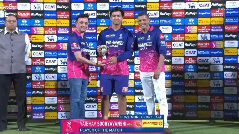 Vaibhav Sooryavanshi Shines as Rajasthan Royals Overcome LSG in Thrilling Chase